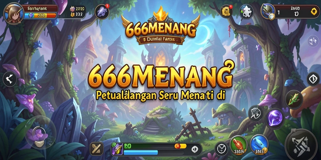 Screenshot gameplay 666MENANG menampilkan petualangan seru di dunia fantasi.