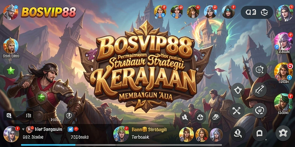 Gameplay seru dan strategi mendalam di BOSVIP88.