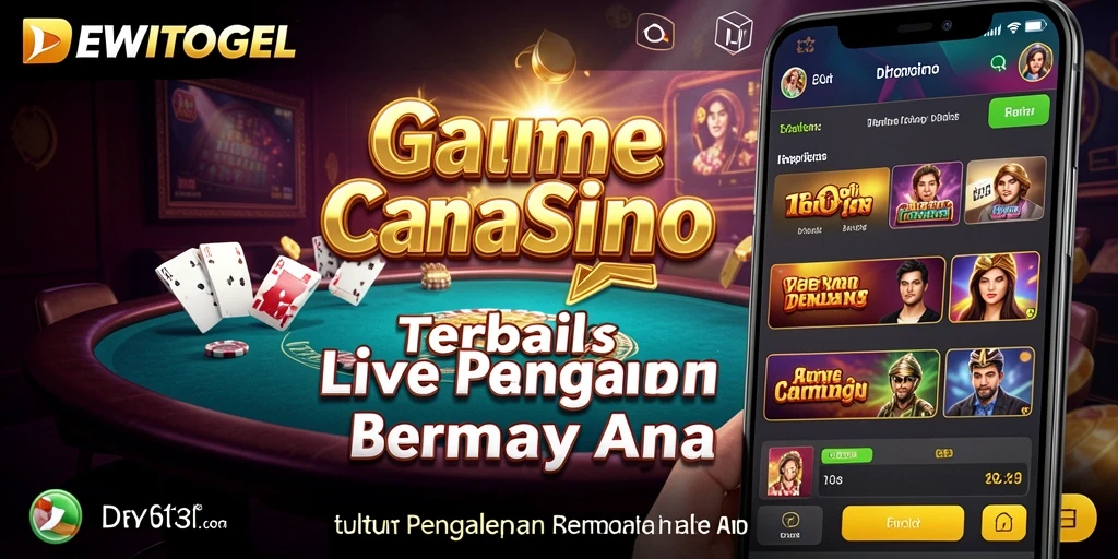 Gameplay Live Casino yang mendebarkan di DEWITOGEL.