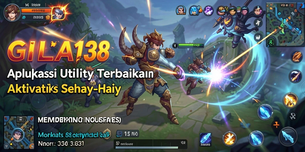 Screenshot GILA138 yang menampilkan antarmuka aplikasi Utility yang intuitif.