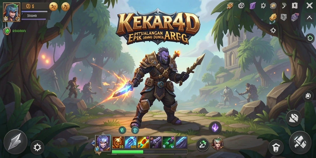 Tampilan intens saat pertarungan di KEKAR4D