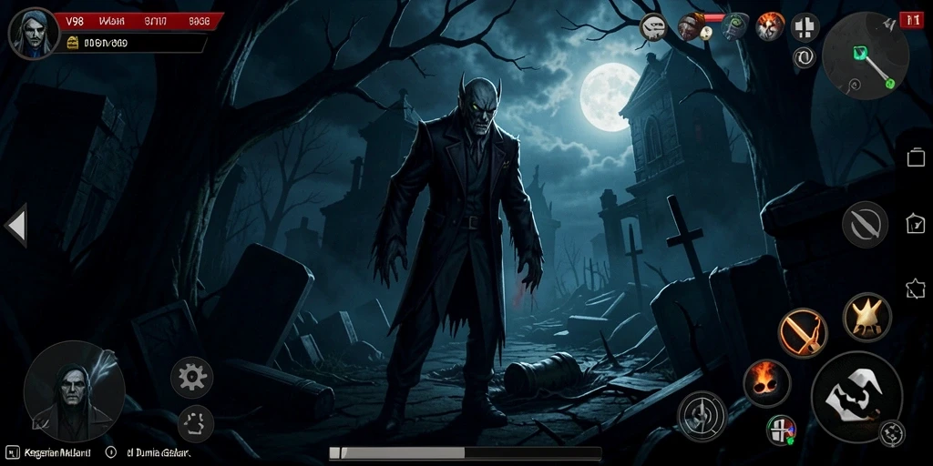 Gameplay V98 yang menakutkan dan mendebarkan.